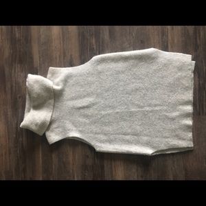 Aritzia wool sleeveless turtle neck